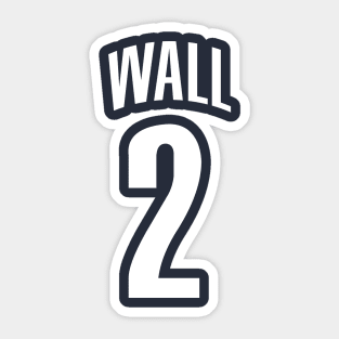 John Wall number 2 Sticker